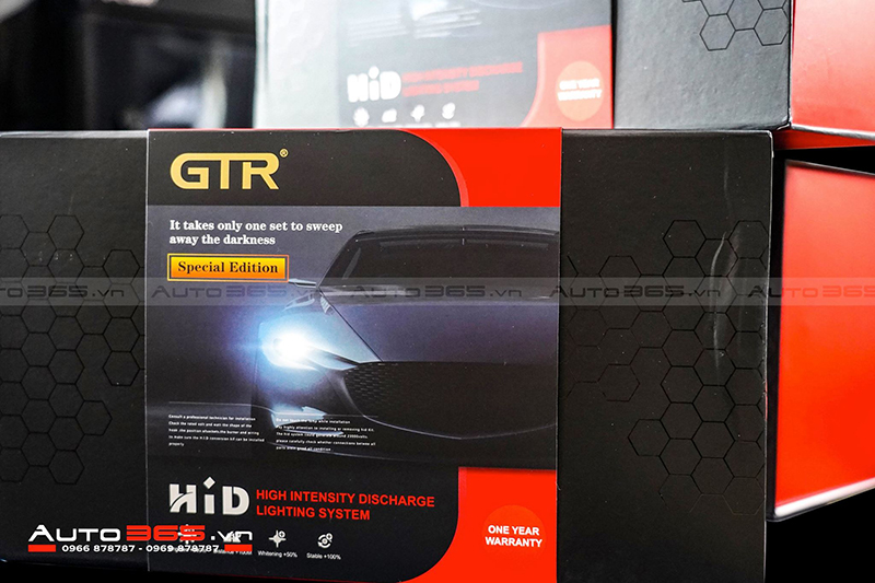 BI XENON GTR SPECIAL EDITION TĂNG SÁNG 150%